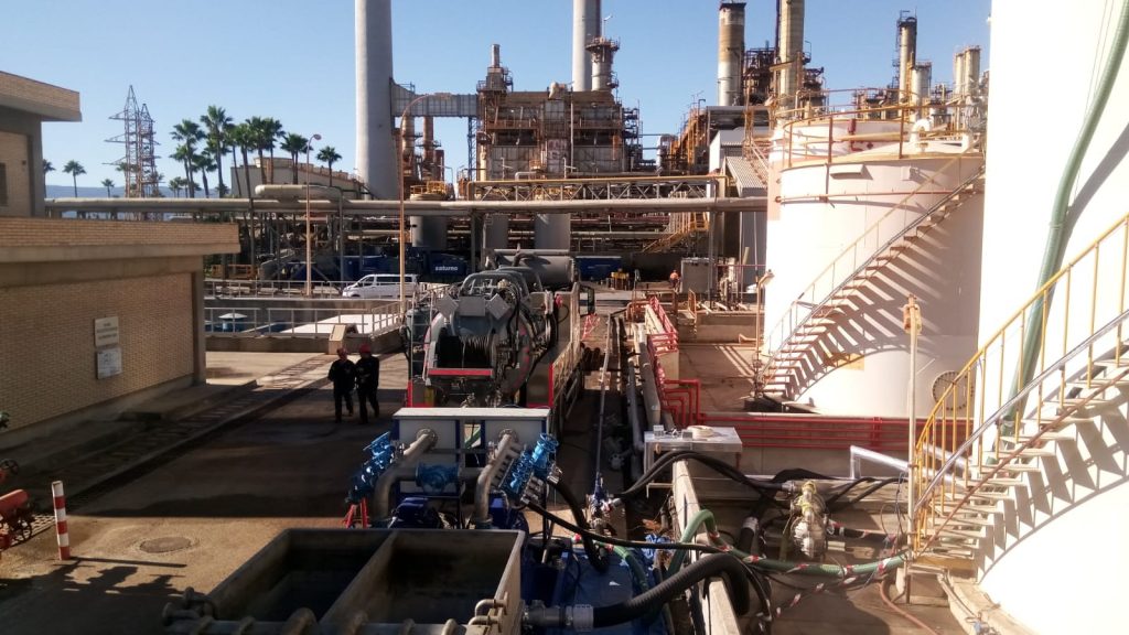 limpieza química de intercambiadores y circuitos industriales