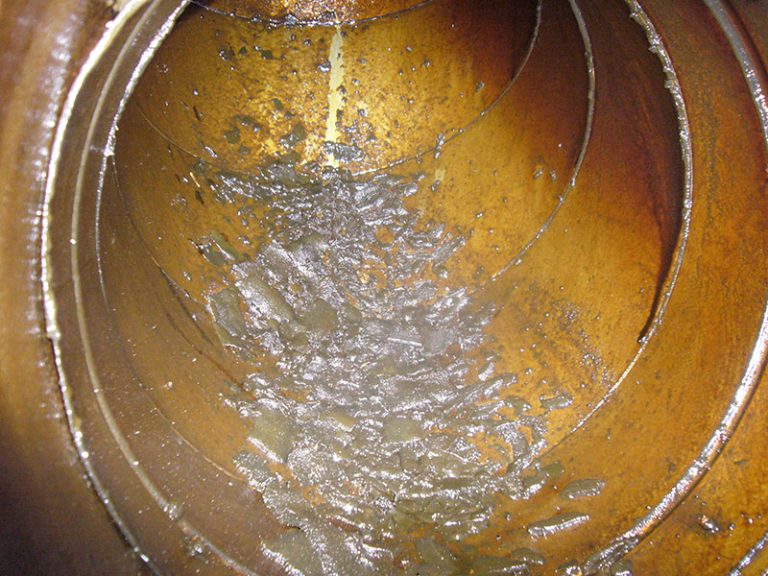 limpieza robotizada de conductos de extracción de grasas